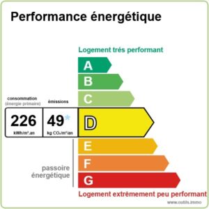 DPE Peronnet immobilier